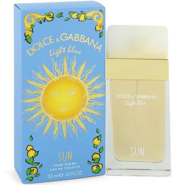 Dolce & Gabbana Light Blue Sun Eau De Toilette Spray 50ml