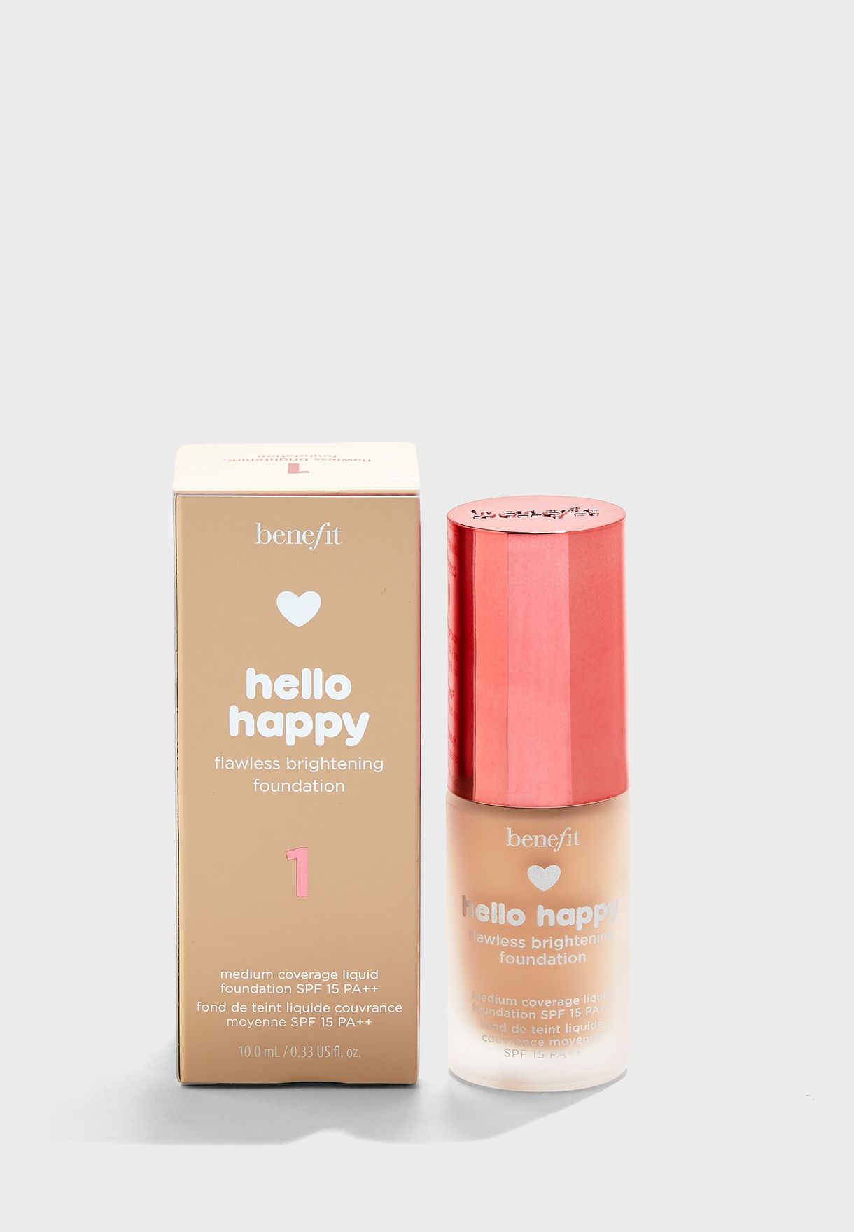 Hello Happy Flawless Brightening Mini Foundation -01